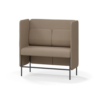 Soffa Adapt 120 mellanhög rygg, sidopaneler SH65 H128