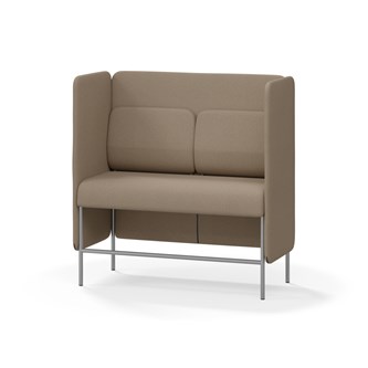 Soffa Adapt 120 mellanhög rygg, sidopaneler SH65 H128