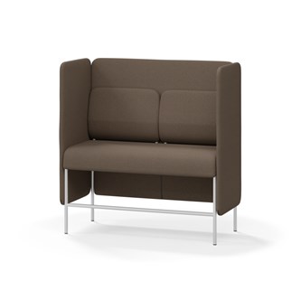 Soffa Adapt 120 mellanhög rygg, sidopaneler SH65 H128