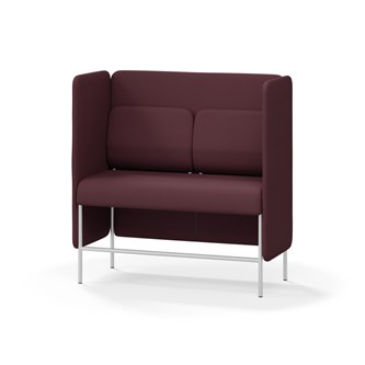 Soffa Adapt 120 mellanhög rygg, sidopaneler SH65 H128