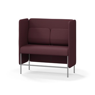 Soffa Adapt 120 mellanhög rygg, sidopaneler SH65 H128
