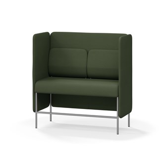 Soffa Adapt 120 mellanhög rygg, sidopaneler SH65 H128