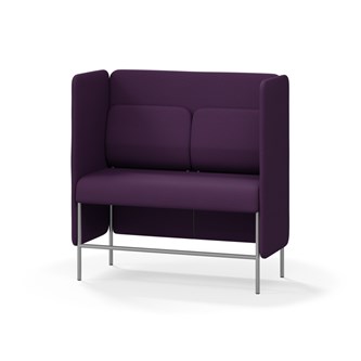 Soffa Adapt 120 mellanhög rygg, sidopaneler SH65 H128