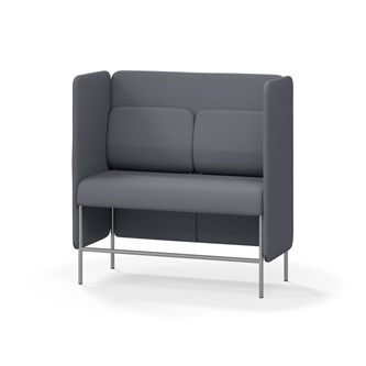 Soffa Adapt 120 mellanhög rygg, sidopaneler SH65 H128