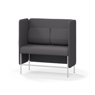 Soffa Adapt 120 mellanhög rygg, sidopaneler SH65 H128