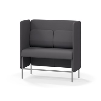 Soffa Adapt 120 mellanhög rygg, sidopaneler SH65 H128