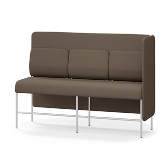 Soffa Adapt 180 mellanhög rygg, sidopanel vänster SH65 H128