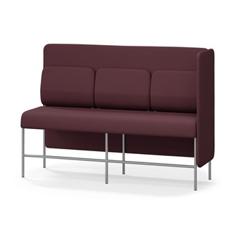 Soffa Adapt 180 mellanhög rygg, sidopanel vänster SH65 H128