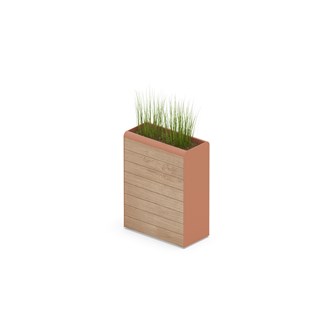 MeetUp hög planteringsbox 50x30x80 cm