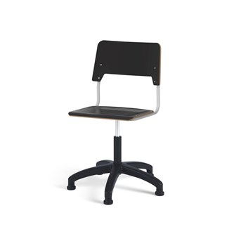 Stol Como FSC gas (låg) glidfot stor sits silverstativ