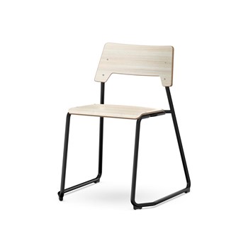 Stol Como FSC BX medstativ sh 45 cm stor sits svart stativ