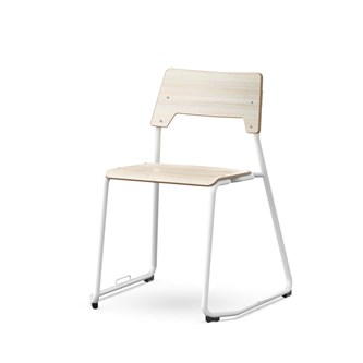 Stol Como FSC BX medstativ inkl. koppling sh 45 cm stor sits vitt stativ