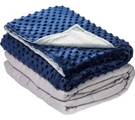 Tyngdtäcke med minkydotöverdrag ca 5,4 kg