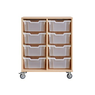 Svea förvaring H83 björk stora backar Gratnell