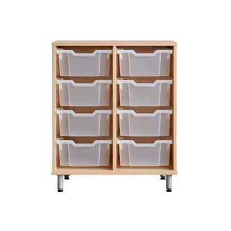 Svea förvaring H83 björk stora backar Gratnell