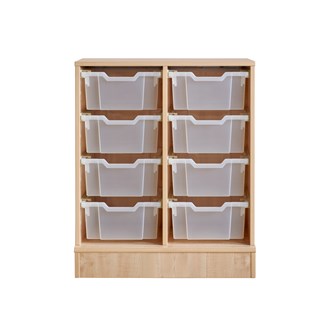 Svea förvaring H83 björk stora backar Gratnell