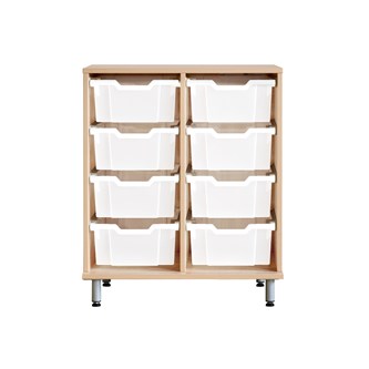 Svea förvaring H83 björk stora backar Gratnell