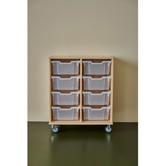 Svea förvaring H83 björk stora backar Gratnell