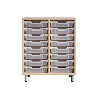 Svea förvaring H83 björk små backar Gratnell