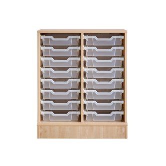 Svea förvaring H83 björk små backar Gratnell