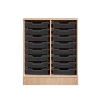 Svea förvaring H83 björk små backar Gratnell