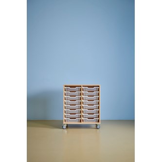 Svea förvaring H83 björk små backar Gratnell