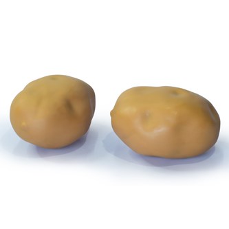 Green rubber toys Lekmat grönsaker 17-delar