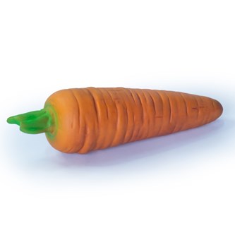 Green rubber toys Lekmat grönsaker 17-delar