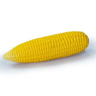 Green rubber toys Lekmat grönsaker 17-delar