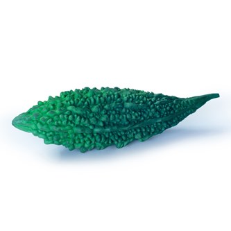 Green rubber toys Lekmat grönsaker 17-delar