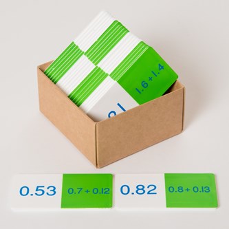 Domino addition med decimaler