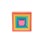 Regnbågsarkitektur kvadrater, 7 delar
