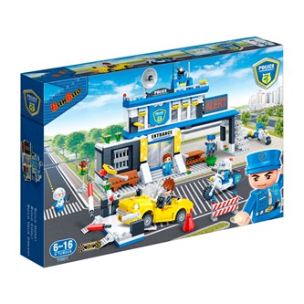 Byggklossar polisstation, 938 delar