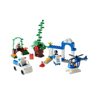 Stora byggklossar polis, 61 delar