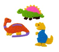 Pärlplattor Midi dinosaurier 3-pack