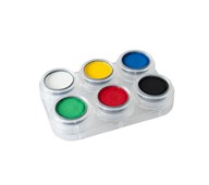 Grimas liten sminkpalett, grundfärger