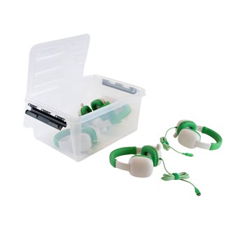 AVID Hörlurar WonderEars grön USB-C 5 st