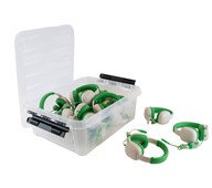 AVID Hörlurar WonderEars grön USB-C 15 st