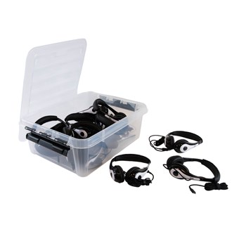 AVID Hörlurar AE-35 vit USB-C 15 st