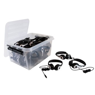 AVID Hörlurar AE-35 vit USB-C 30 st