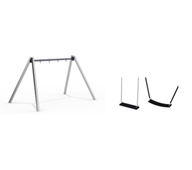 Gungställning 2-sits stål