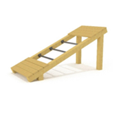 Bänk för situps och rygglyft