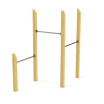 Räcke för chin- och pullups
