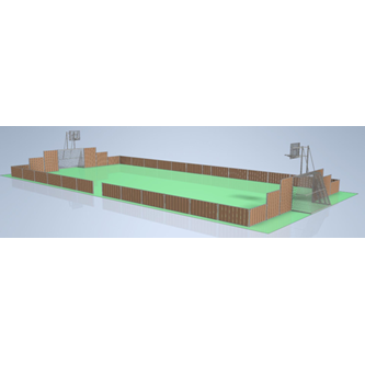 Multiarena trä 12,11x26,28