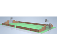 Multiarena trä 12,11x26,28