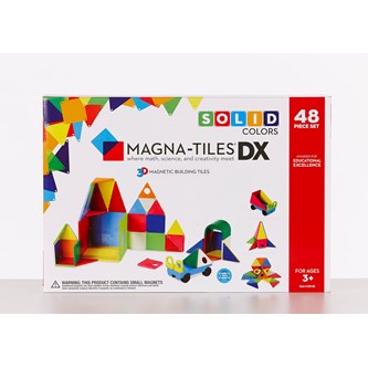 Magna-Tiles de Lux, färgade