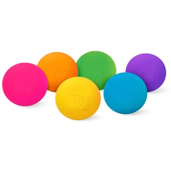 Needoh stressbollar Regnbåge, 6 st