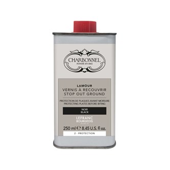 Charbonnel Lamour Black Covering Varnish, 250 ml