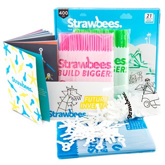 Strawbees 400 - Inventor kit
