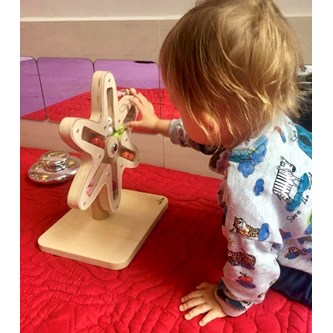 Roterande Klockblomman